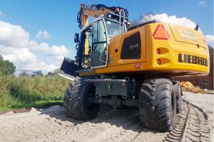Kranen en dumper POMPER HIJKEN